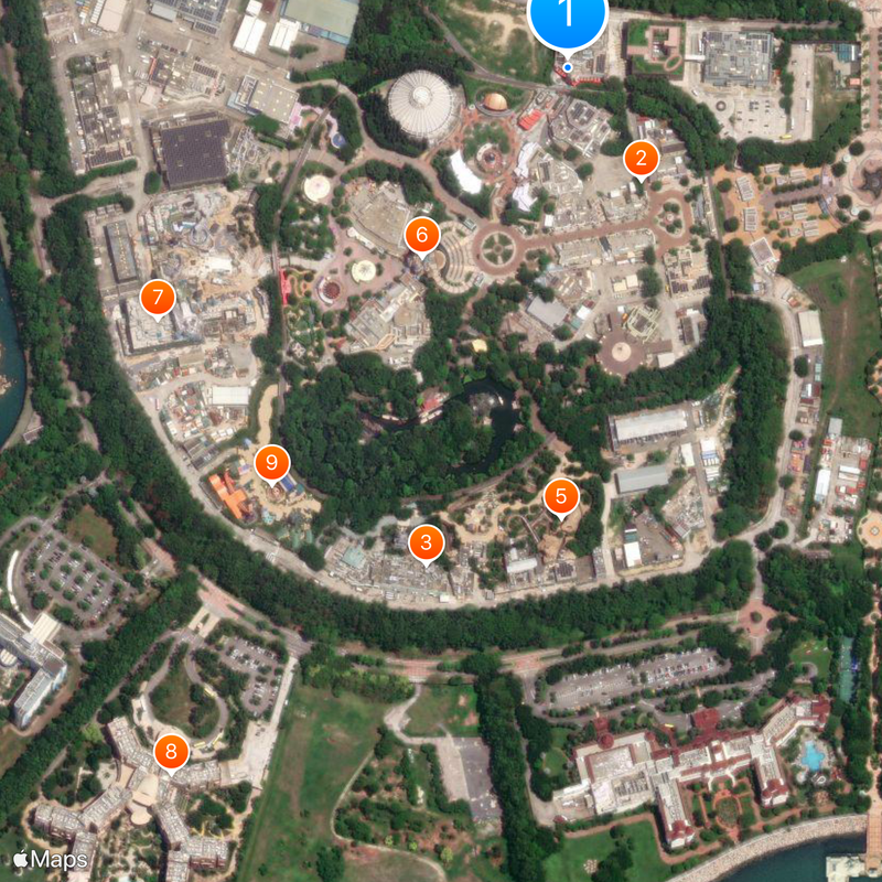 Iron Man Experience Mappa