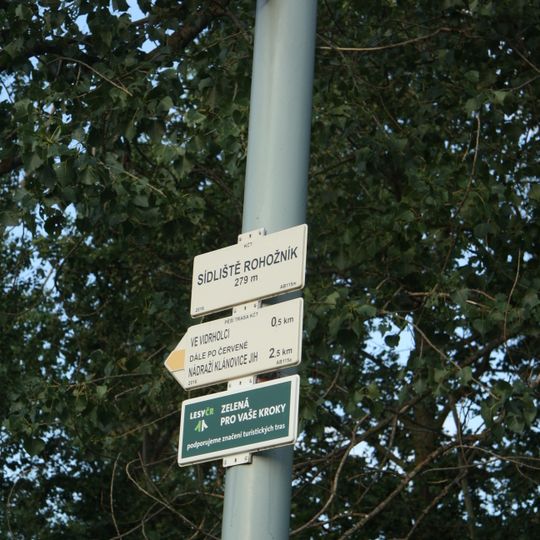 Rozcestník Sídliště Rohožník