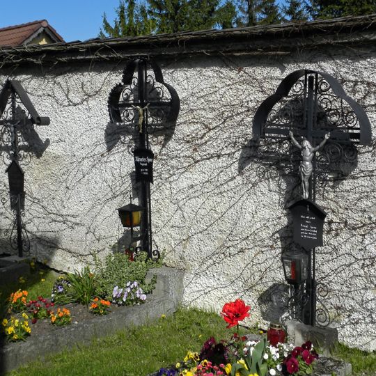 Friedhof bei der Pfarrkirche Windhag Waidhofen an der Ybbs