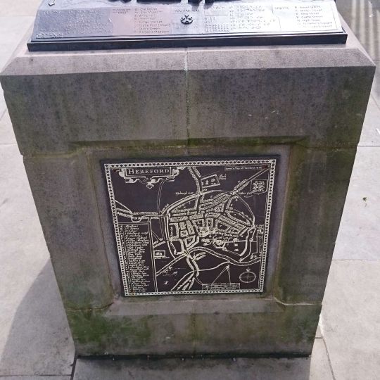 Three dimensional Hereford map