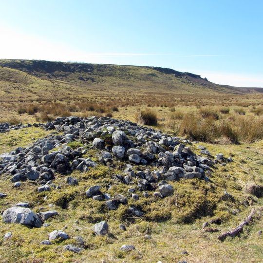 Round cairn, 120m south of King's Crags