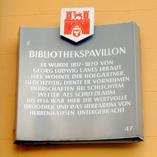 Stadttafel Bibliothekspavillon
