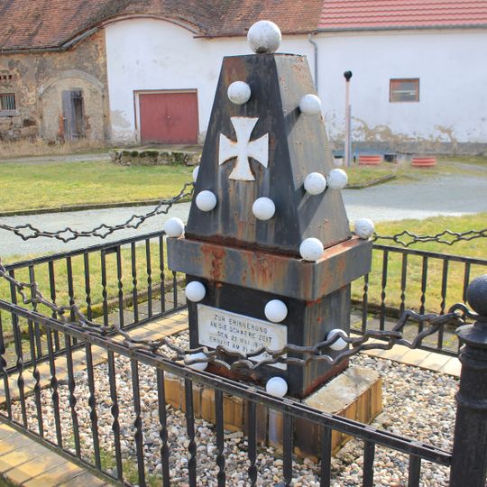 Denkmal für die Schlacht bei Bautzen, mit Einfriedung Purschwitz 9