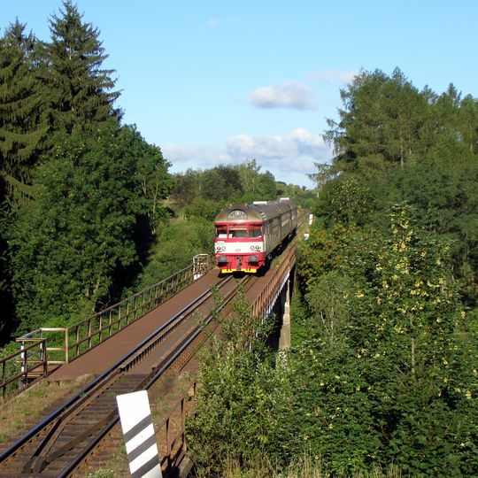 Železniční most přes Lorenzovo údolí