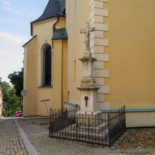 Kříž v Šumperku na ulici Sadová