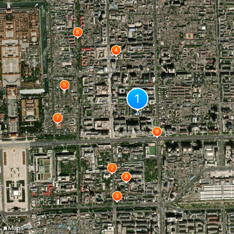 Peking Union Medical College Map