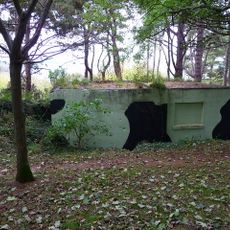 World War II Emergency Coastal Battery and remains of a Victorian practice battery, at Battery Gardens