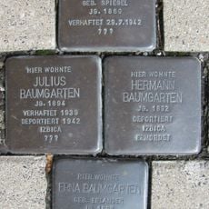 Stolperstein en memoria de Erna Baumgarten