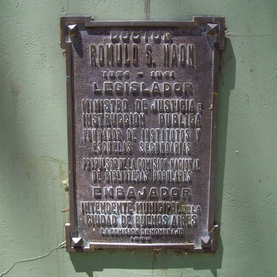 Homenaje al Dr. Rómulo S. Naón