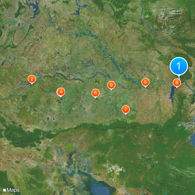 Mun River Map