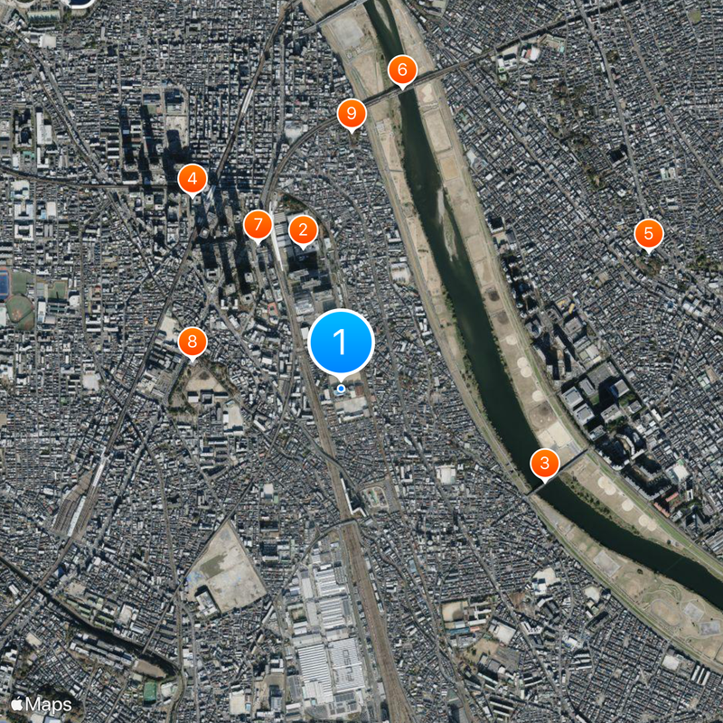 Tachibana High School Carte