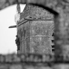 John Steele accroché au clocher