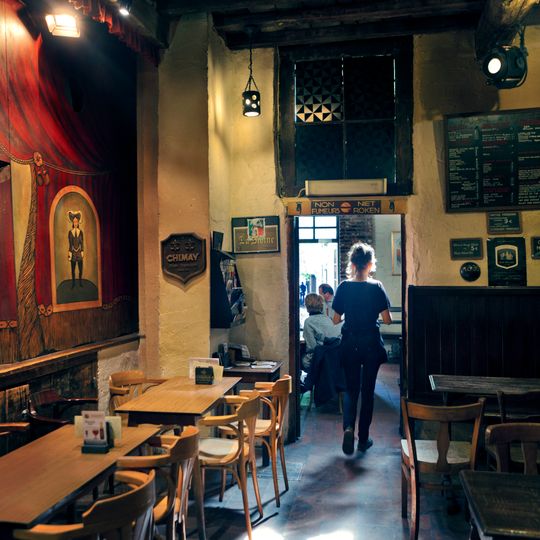 Theatre Toone and alley Schuddeveld