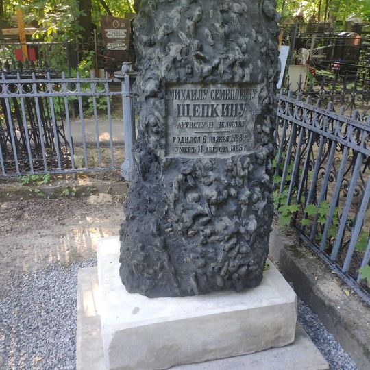 Grave of Mikhail Shchepkin