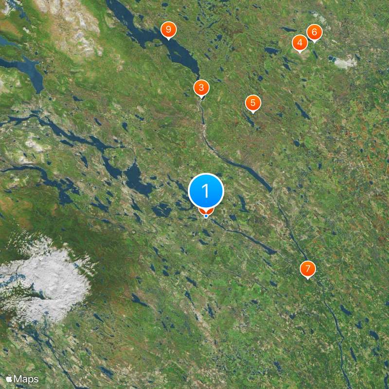 Jokkmokk Mapa