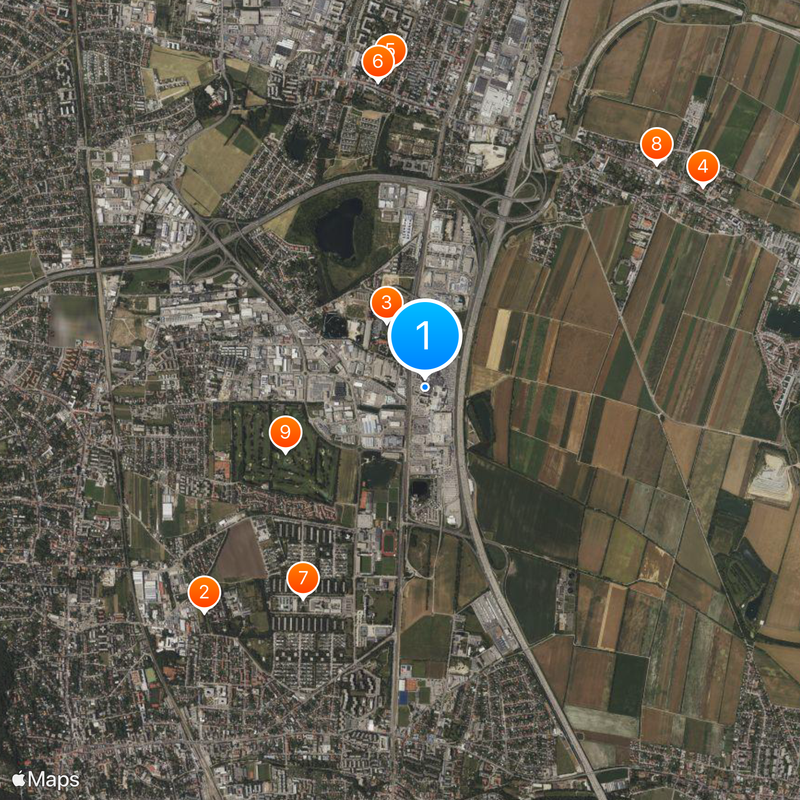 Shopping City Süd Map