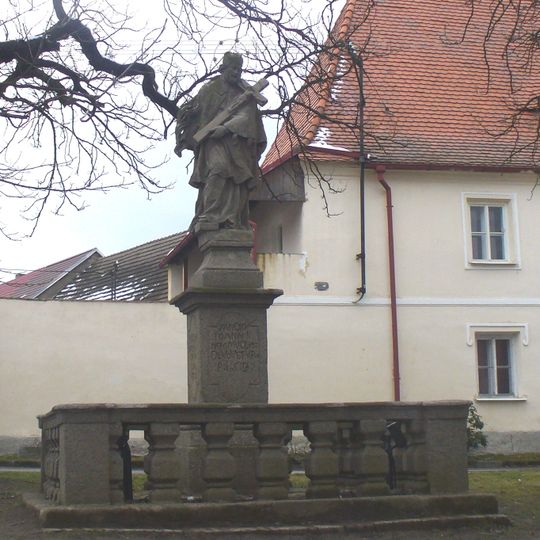 Statue of Saint John of Nepomuk in Kovářov