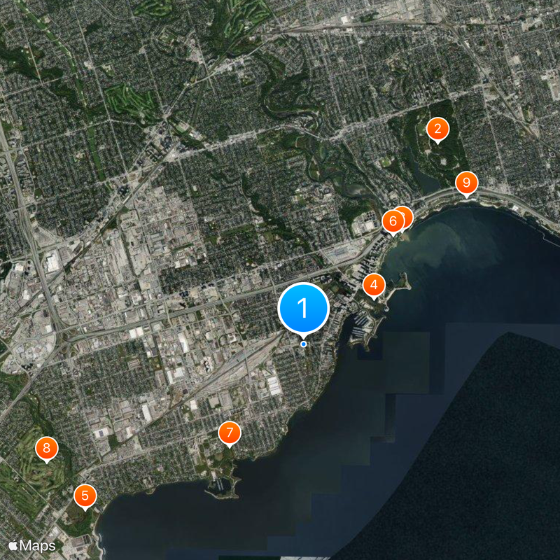 Mimico Map