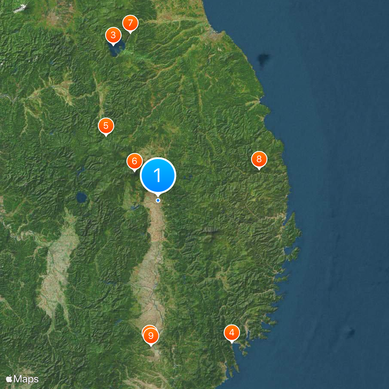 Préfecture d'Iwate Carte