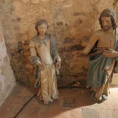 The Virgin, the Child Jesus and Saint Joseph