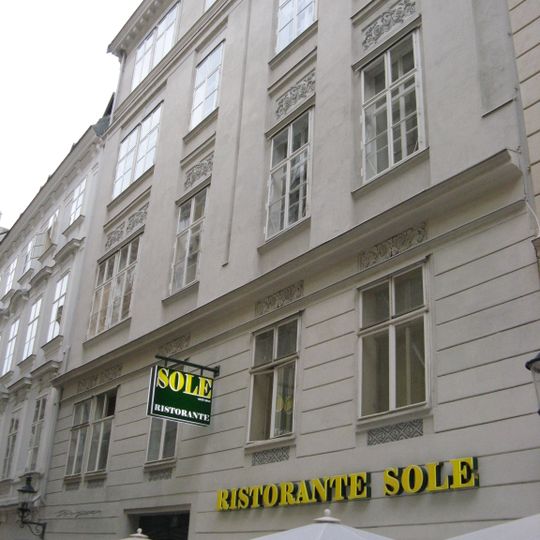 Sogen. Nádasdysches Haus oder Batthyánysches Haus