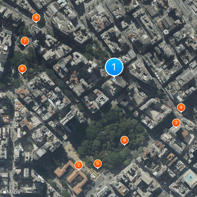 Andraus Building Mappa