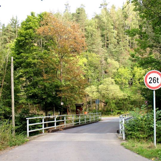 Most přes Mži ve Světcích