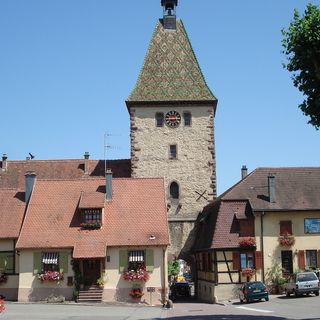 Das Dorf Bergheim