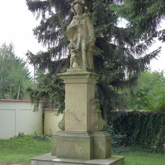 Statue of Saint John of Nepomuk in Postřelmov