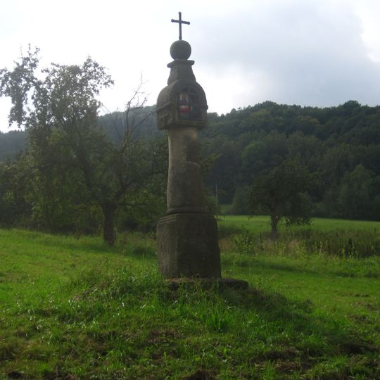 Boží muka z Lučního Chvojna