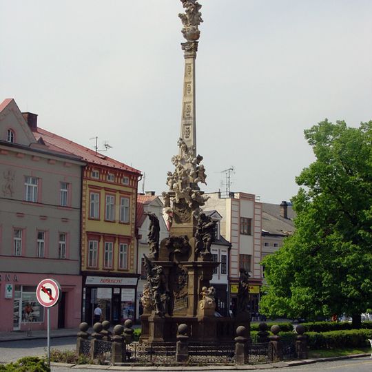 Marian column in Jaroměř