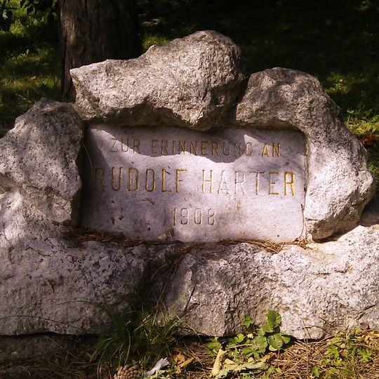 Gedenkstein für Rudolf Harter