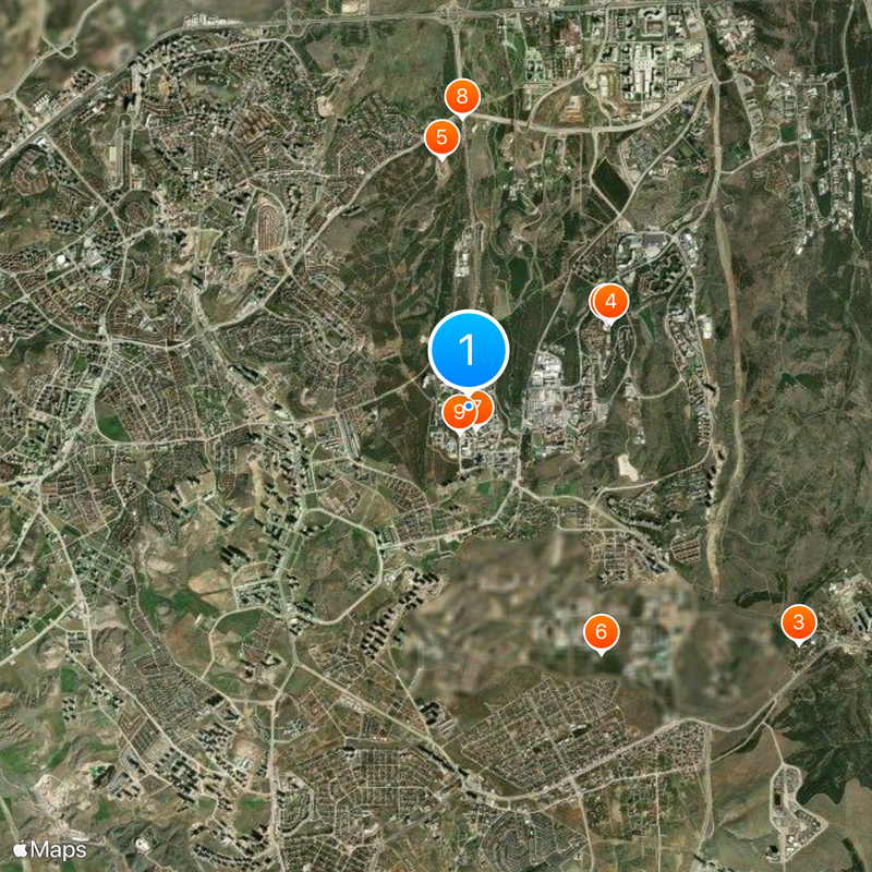 Hacettepe University Map