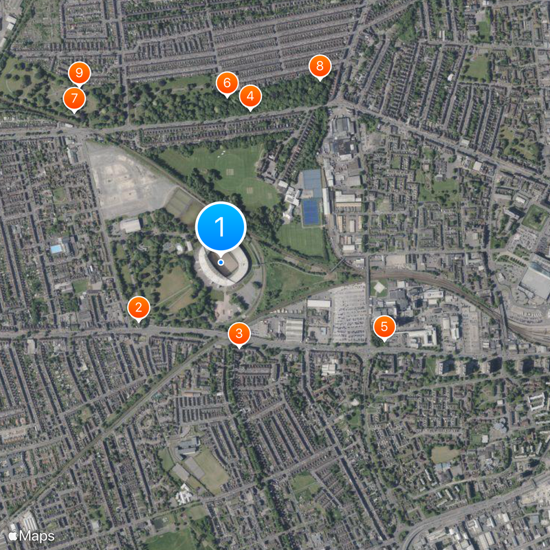 MKM Stadium Map