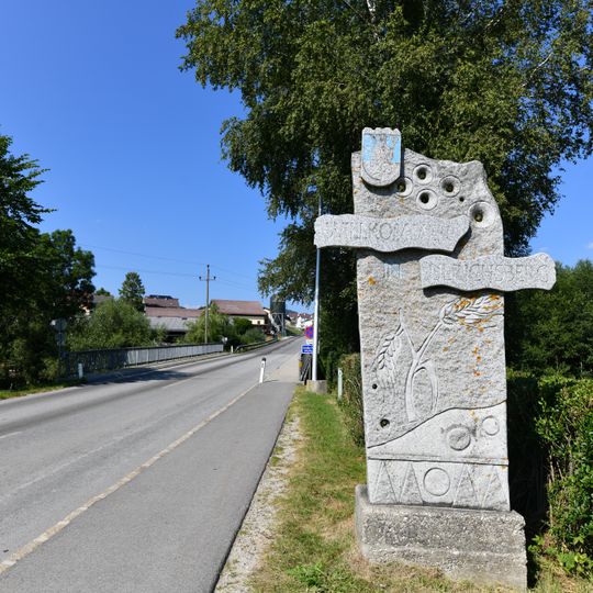 Begrüßungsstele Ulrichsberg
