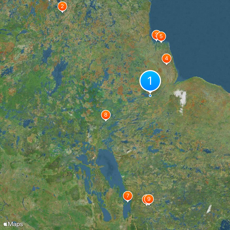 Gillam Map