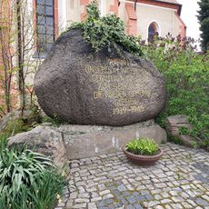 Glacial erratic rock in Glesien