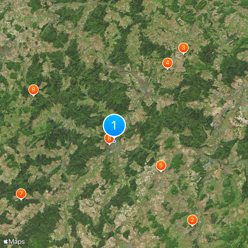 Hersfeld-Rotenburg Mapa