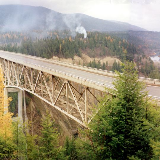 Moyie River Canyon Bridge