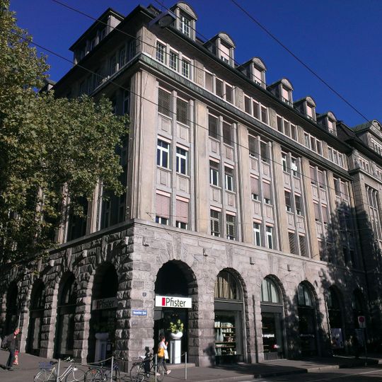 Kaspar Escher-Haus, Kant. Verwaltungsgebäude
