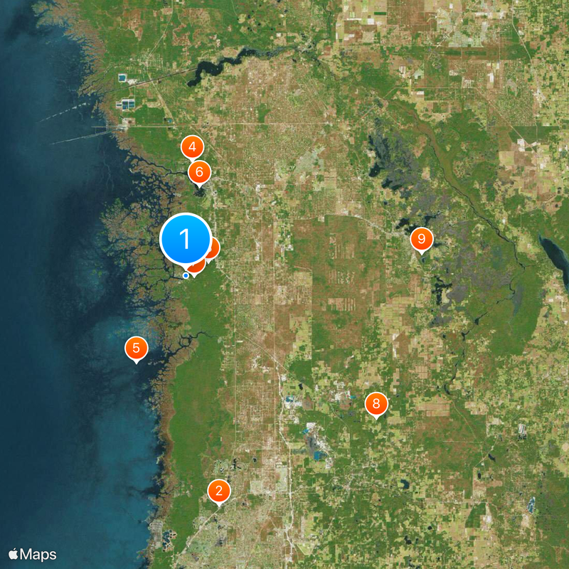Homosassa Map