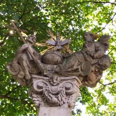 Trojičný stĺp, Trojička, súsošie-kópia