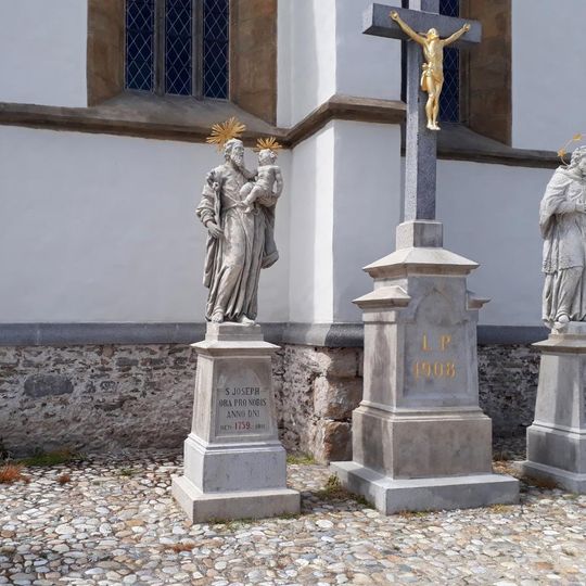 Socha svatého Josefa v Soběslavi