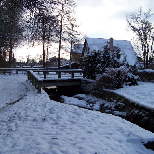 Most přes Úšovický potok poblíž čp. 305 v Úšovicích