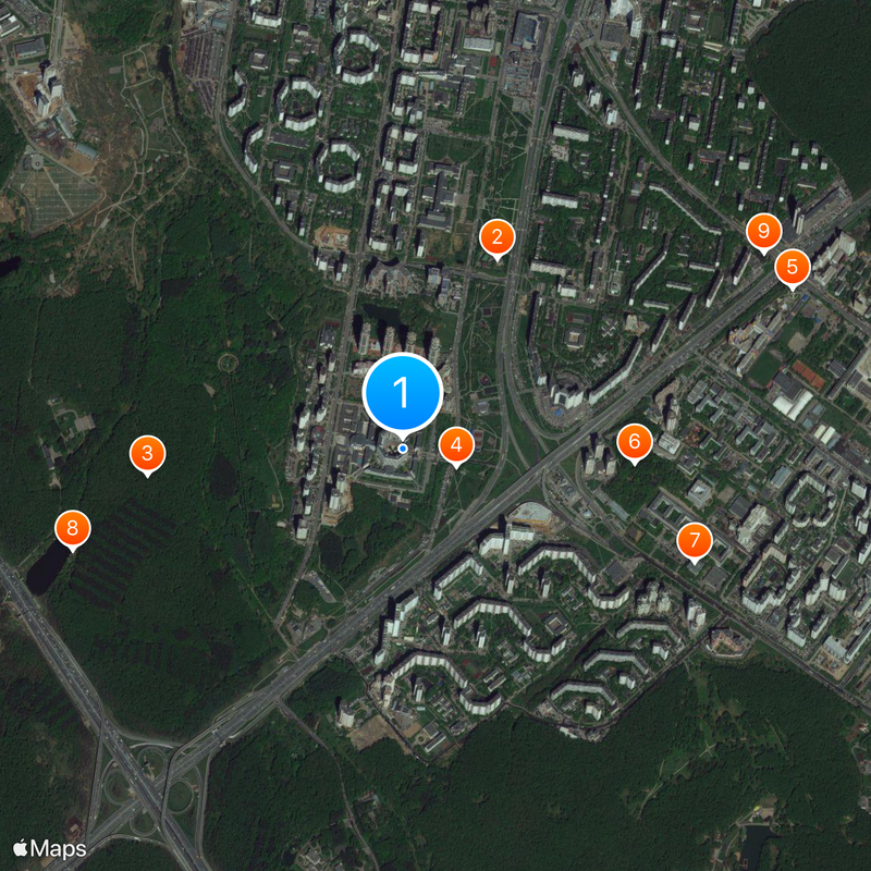 Military Academy of the General Staff of the Armed Forces of Russia Mapa