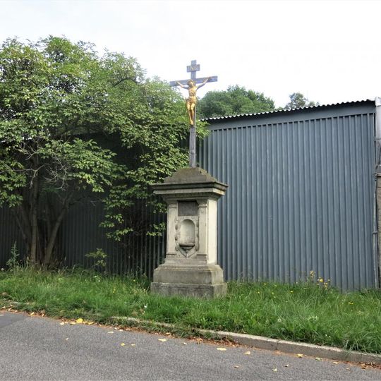 Kříž v ulici Újezd v České Lípě