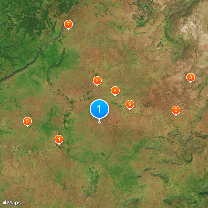 Masai Mara Map