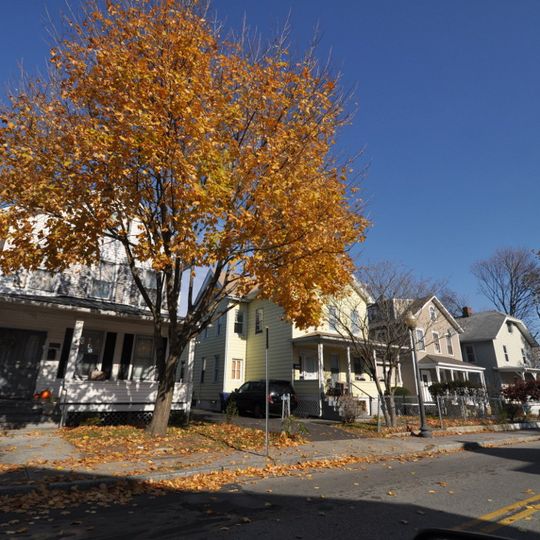 Haviland and Elizabeth Streets-Hanford Place Historic District