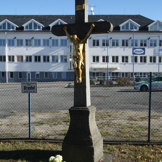 Kříž v Třebíči na Hrotovické ulici