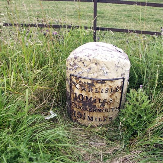 Milestone East Of Street